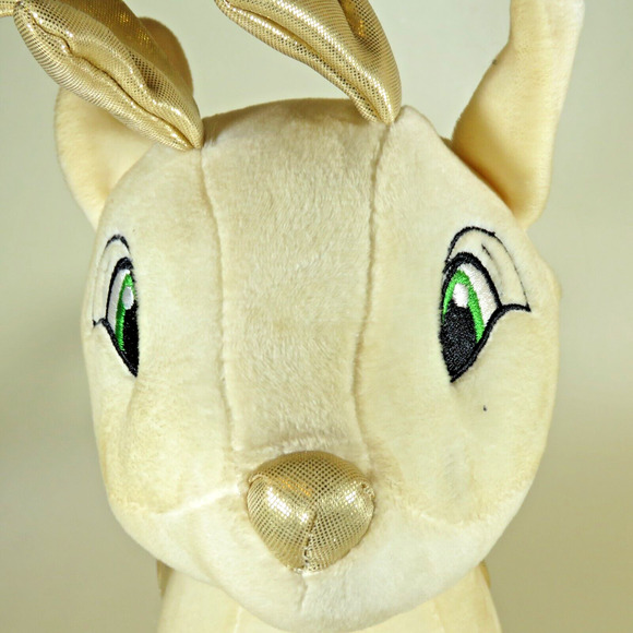 Reindeer Plush Lot of 3 Kellytoy Dancer 2017, Dasher 2015 Plush Stuffed Animals - Picture 11 of 16